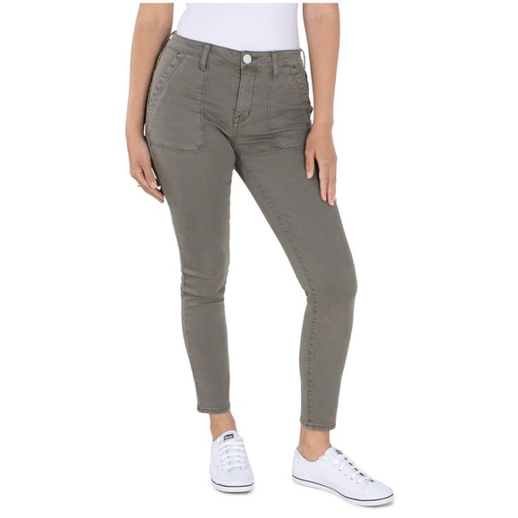 New Skinny Jeans Green SZ 16 - Picture 3 of 9